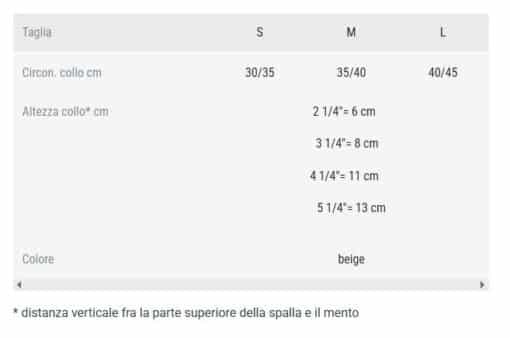 CERVISTABLE RO+TEN - Collare cervicale bivalva con foro tracheale - immagine 2