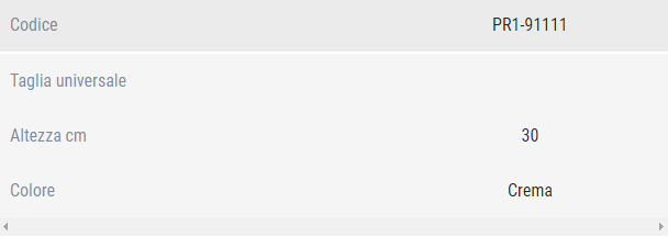 Guida taglia Dorsolite Orthofasty