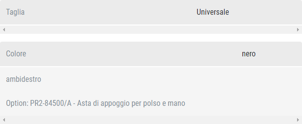 Guida taglia Softab45-70 Orthofasty