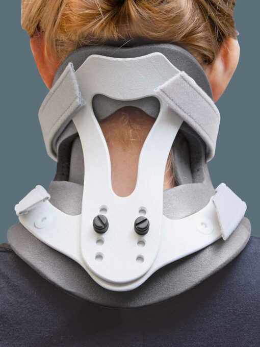 Ortesi cervicale bivalva Malibù - Supporto Regolabile per Collo - immagine 2