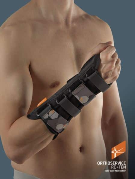 Tabella taglie e caratteristiche POLFIT 21 RO+TEN immobilizzatore lungo per polso