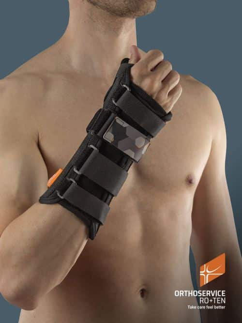Tutore lungo per polso con presa pollice POLFIT 22 RO+TEN