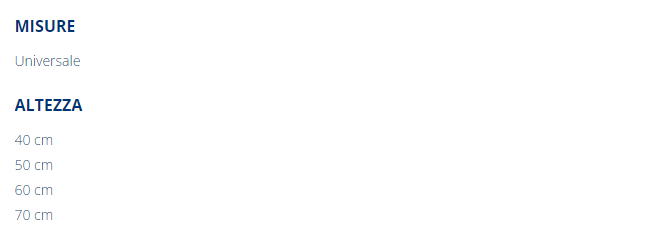 Guida taglia GN-3PAN Orthofasty