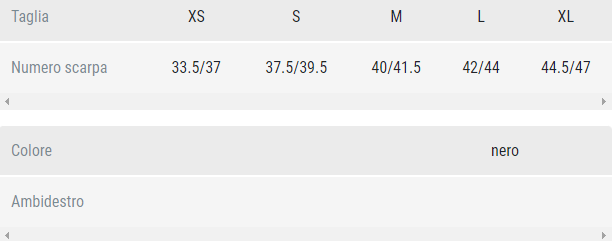 Guida taglia Darco Heelwedge Orthofasty