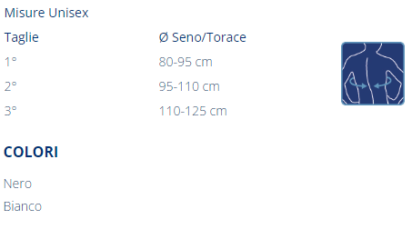 Guida taglia P+ PERFECT ZIP Orthofasty