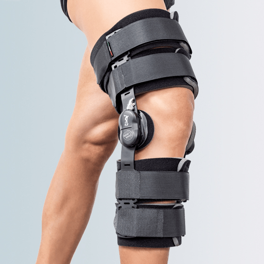Ginocchiera Riabilitativa Policentrica FGP REHABRACE - Supporto Postoperatorio con Snodo a Molle