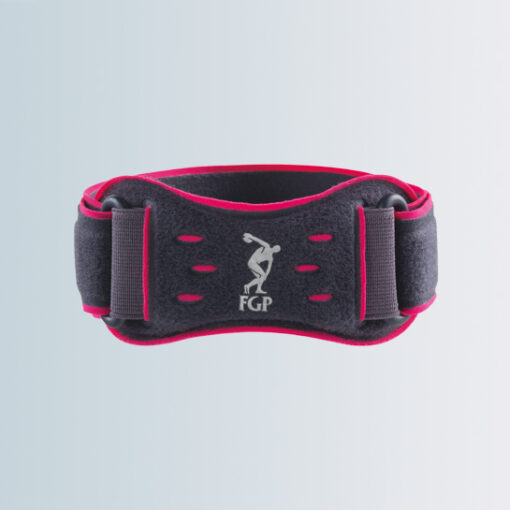 TR-BRACE Cinturino Pressore Sottorotuleo FGP: Tutore per Tendine Rotuleo Ambidestro con Effetto 3D e Chiusura a Strappo - immagine 2