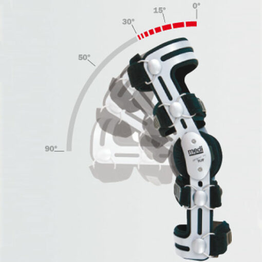 Ginocchiera Funzionale M.4 ANTIRECURVATUM FGP - Stabilizzatore per Genu Recurvatum - immagine 4