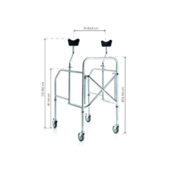 RP754S Deambulatore con sottoascellari Orthofasty