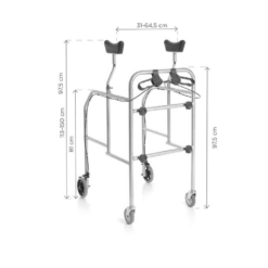 RP755F deambulatore con sottoascellari Orthofasty