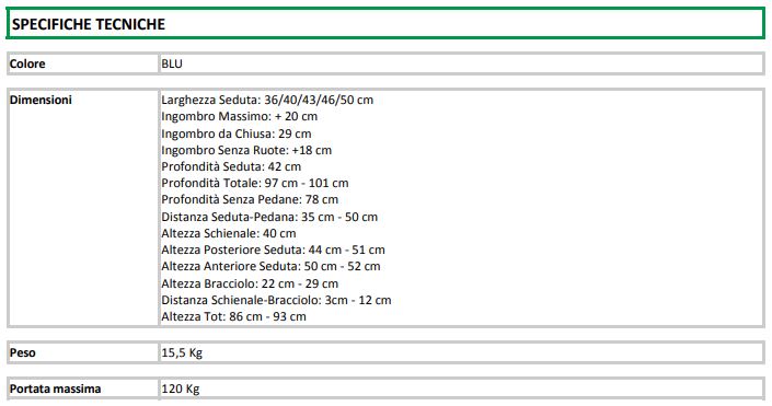 Carrozzina Leggera WIMED LIGHT PLUS - Pieghevole e Regolabile - immagine 2