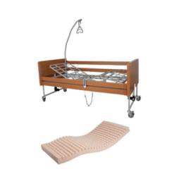 Immagine letto elettrico BONGO con materasso HR di WIMED