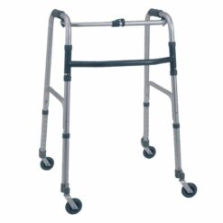 TERMIGEA DE11P deambulatore regolabile con ruote piroettanti