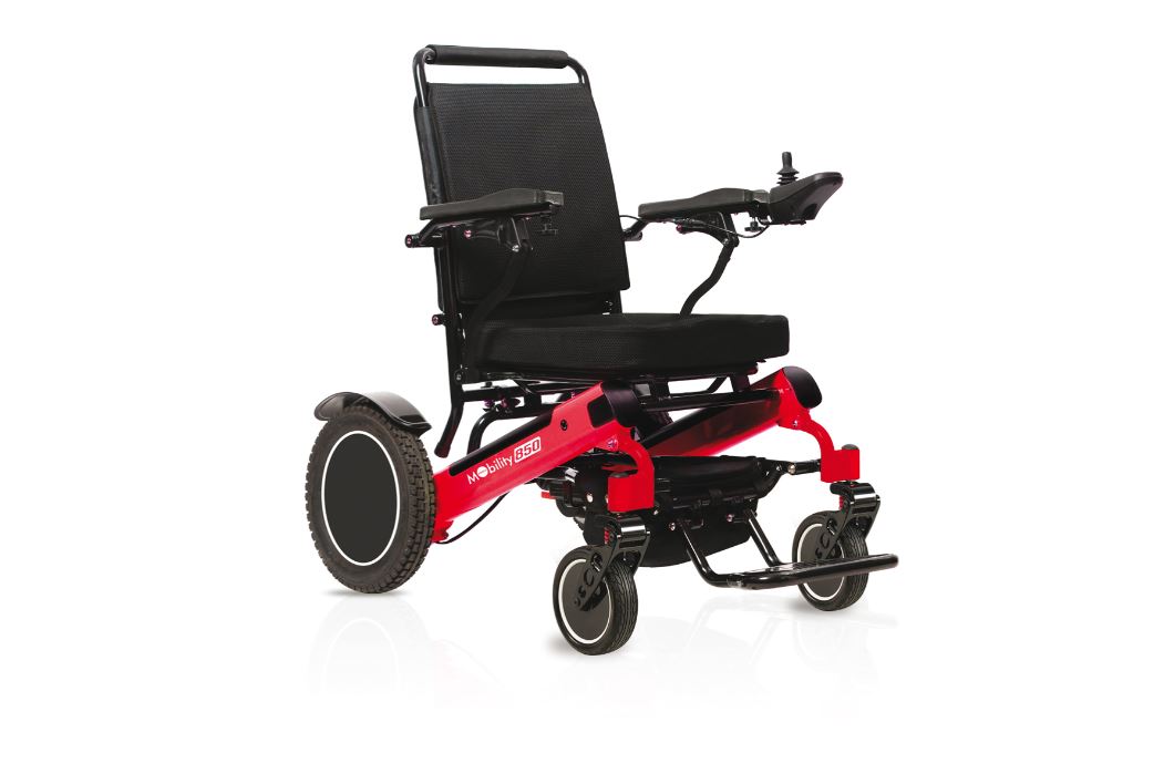 Carrozzina elettrica pieghevole MOBILITY 850 di MORETTI