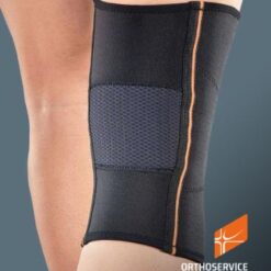 Alternative view of Ginocchiera Tubolare Corta GenuFIT 63 - in Tessuto Aer-OS con Foro Rotuleo