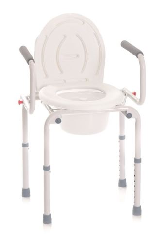 RP783 Rialzo stabilizzante per WC in alluminio verniciato – 4 funzioni in 1