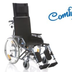 Carrozzina Pieghevole MORETTI CP810 con Schienale Prolungato