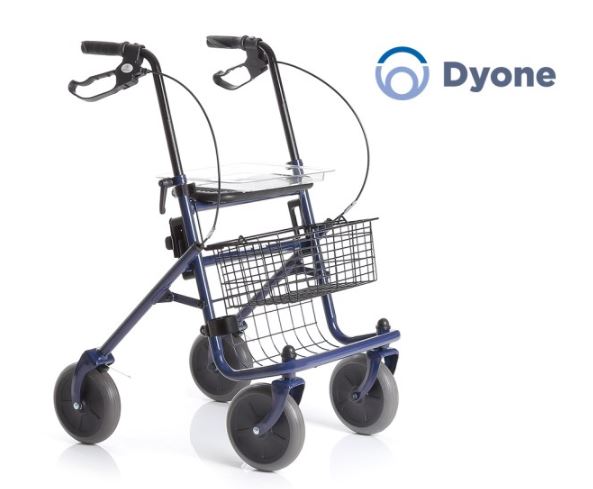 Rollator pieghevole MORETTI RP690 in acciaio verniciato