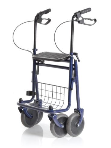 Rollator Pieghevole MORETTI RP690B - Mobilità e Comfort con 4 Ruote Stabili - immagine 3