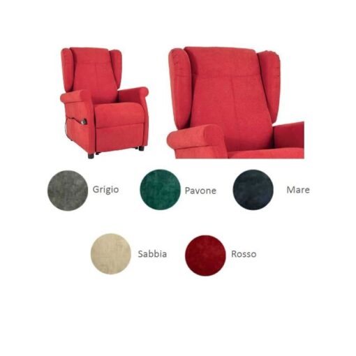 MARGHERITA – Poltrona Relax Elevabile a Due Motori | WIMED - immagine 2