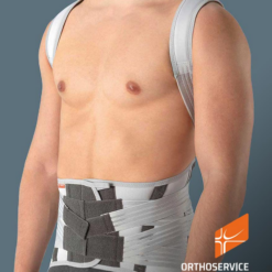Busto ortopedico elastico spallaccio Ro+Ten Carbonlite 92 per rachide dorso-lombare