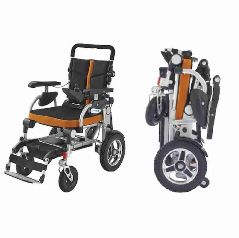 Carrozzina elettronica pieghevole Butterfly Pro 2.0 Wimed - Leggera e regolabile - immagine 2