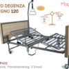 Letto ortopedico elettrico MP423 Moretti con funzione Trendelenburg
