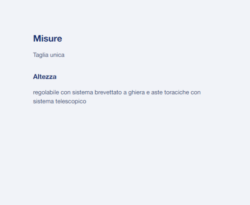 Tutore cervicale VISTA CTO4 FGP – Regolabile per stabilizzazione e riabilitazione - immagine 2