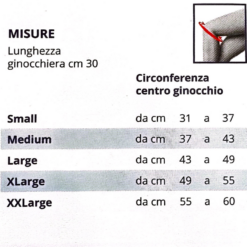 Alternative view of Ginocchiera T124 Tielle Camp – Avvolgente articolata con foro rotuleo