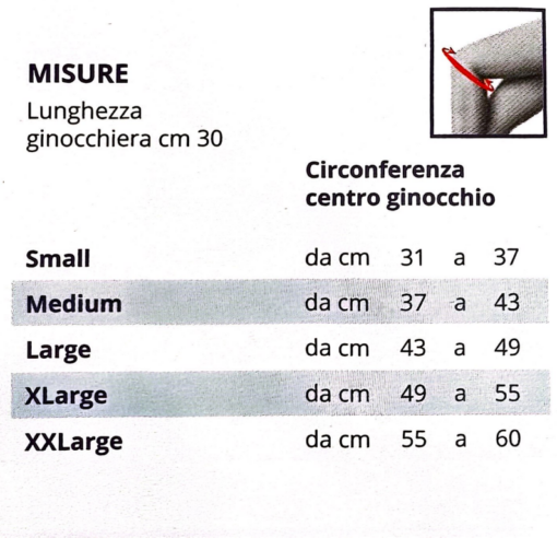 Ginocchiera T124 Tielle Camp – Avvolgente articolata con foro rotuleo - immagine 2