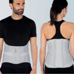 Corsetto lombare semirigido FGP StabilitySilver in tessuto con filo d’argento