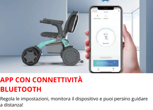 Robooter E60-A BODYTECH – Carrozzina Elettronica Pieghevole Off-Road - immagine 8
