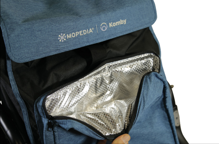 Rollator pieghevole in alluminio per shopping Moretti RP590 Komby - immagine 3