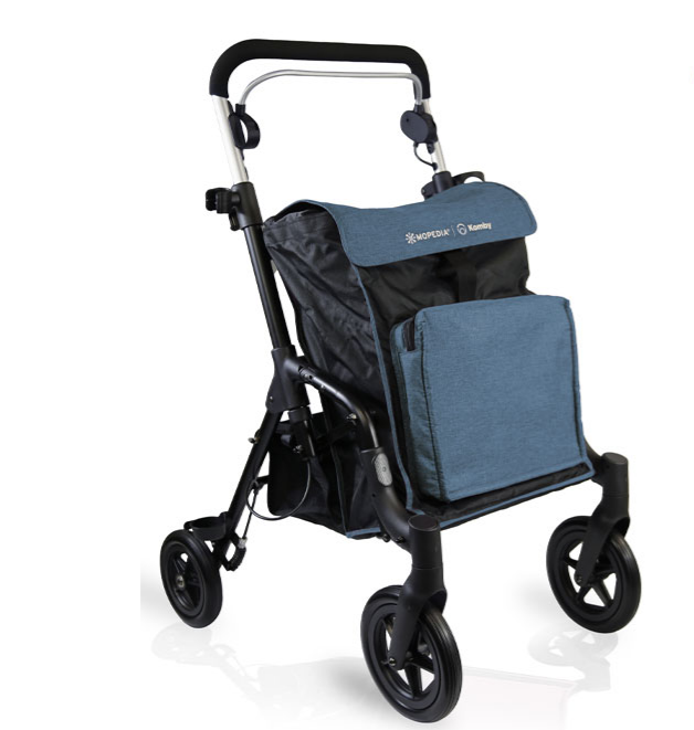 Rollator pieghevole in alluminio Moretti RP590 Komby per shopping