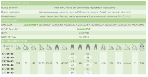 Carrozzina Leggera Helios Glide Max Moretti – Pieghevole ad Autospinta - immagine 2