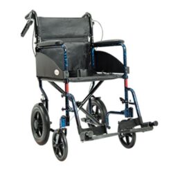 Carrozzina da transito leggera Transit Light WIMED in alluminio pieghevole