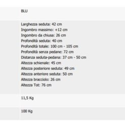 Alternative view of Carrozzina da transito Transit Light Wimed:  leggera e pieghevole