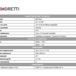 Alternative view of LAD480 Moretti Kit Antidecubito a Ciclo Alternato Piuma UP4
