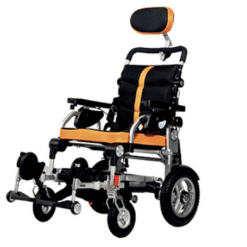 Butterfly Pro 2.5 Wimed carrozzina elettrica pieghevole con schienale reclinabile