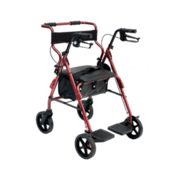 Rolly-2 WIMED rollator pieghevole carrozzina da transito in alluminio
