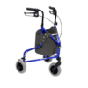 Rolly Delta WIMED rollator pieghevole a 3 ruote in acciaio verniciato
