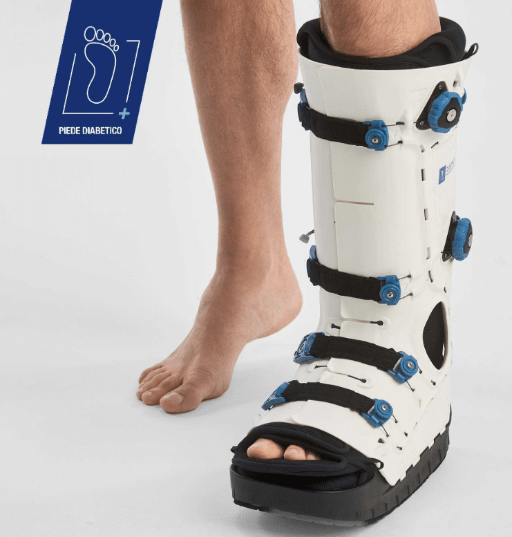 D.STEP CAST FGP tutore per piede diabetico e caviglia